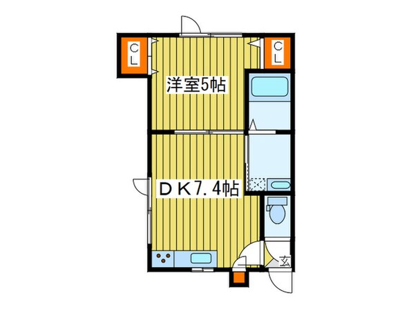 サンライズの物件間取画像